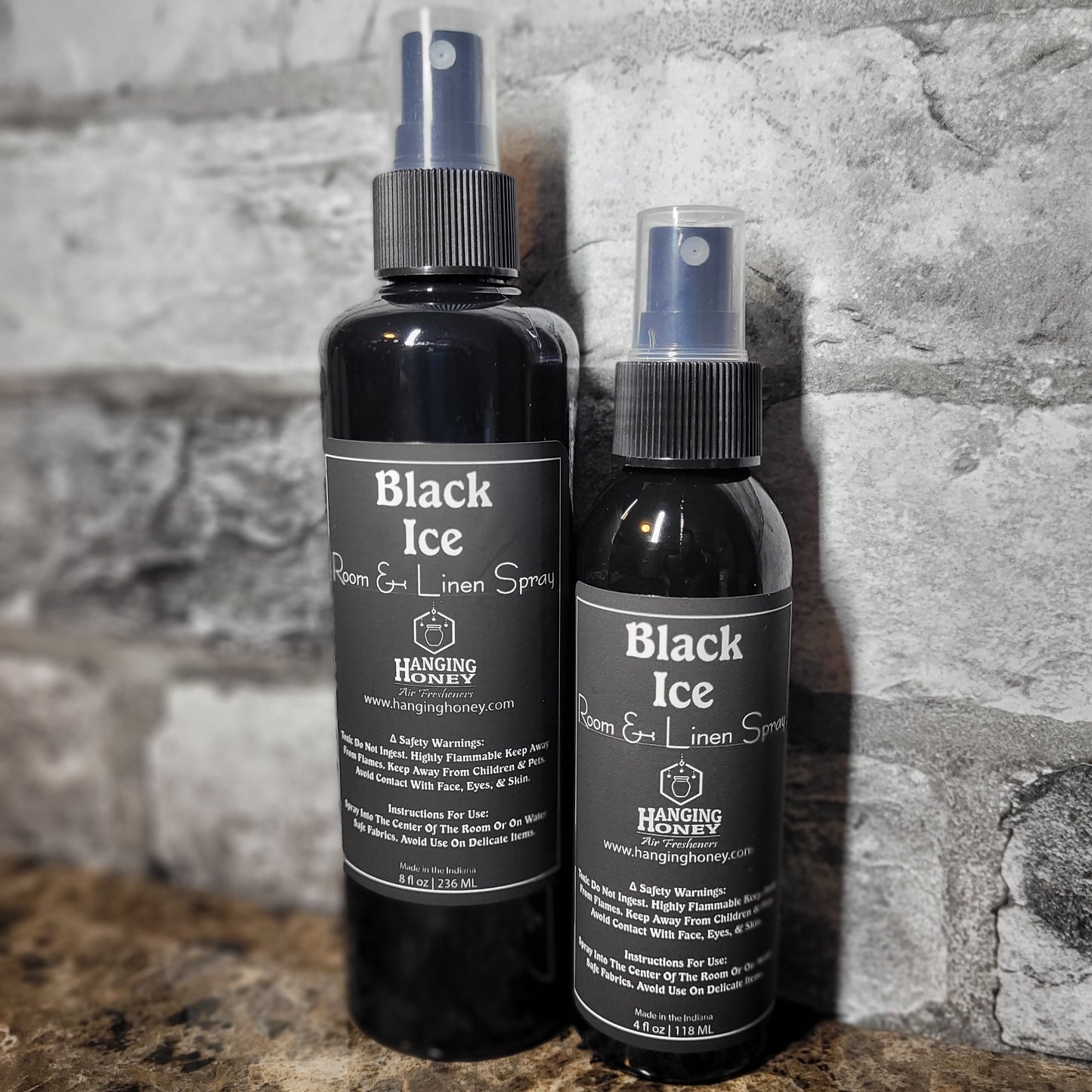 Black Ice - Room & Linen Spray - 8oz