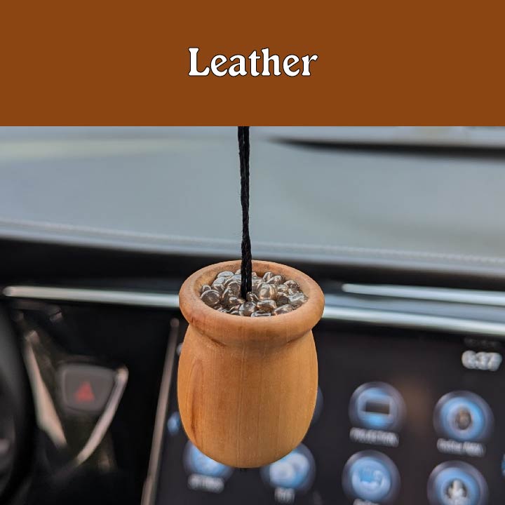 Leather - The Honey Pot Air Freshener