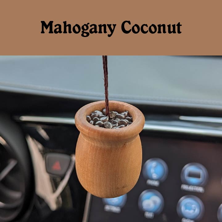 Mahogany Coconut - The Honey Pot Air Freshener