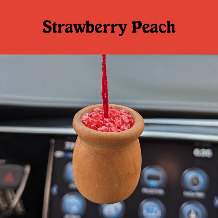 Strawberry Peach - The Honey Pot Air Freshener